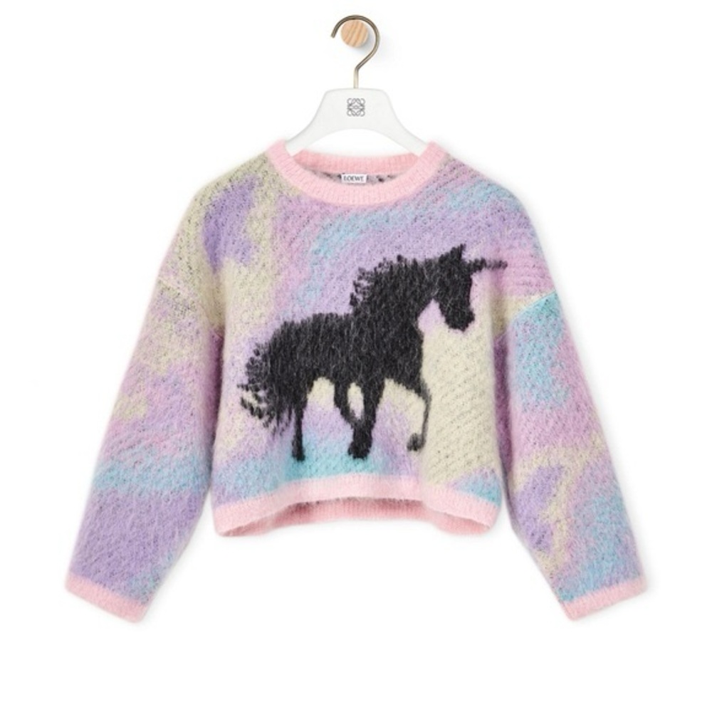 Loewe Unicorn Sweater - Pastel Multicolor